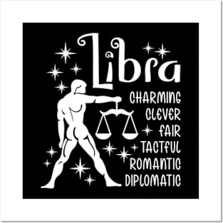 Zodiac Signs Libra Posters and Art